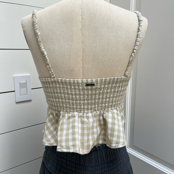 Salty Blonde for Billabong Tidal gingham crop top - Picture 4 of 8